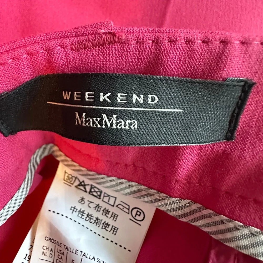 Weekend Max Mara Pink Trousers - Picture 7 of 12